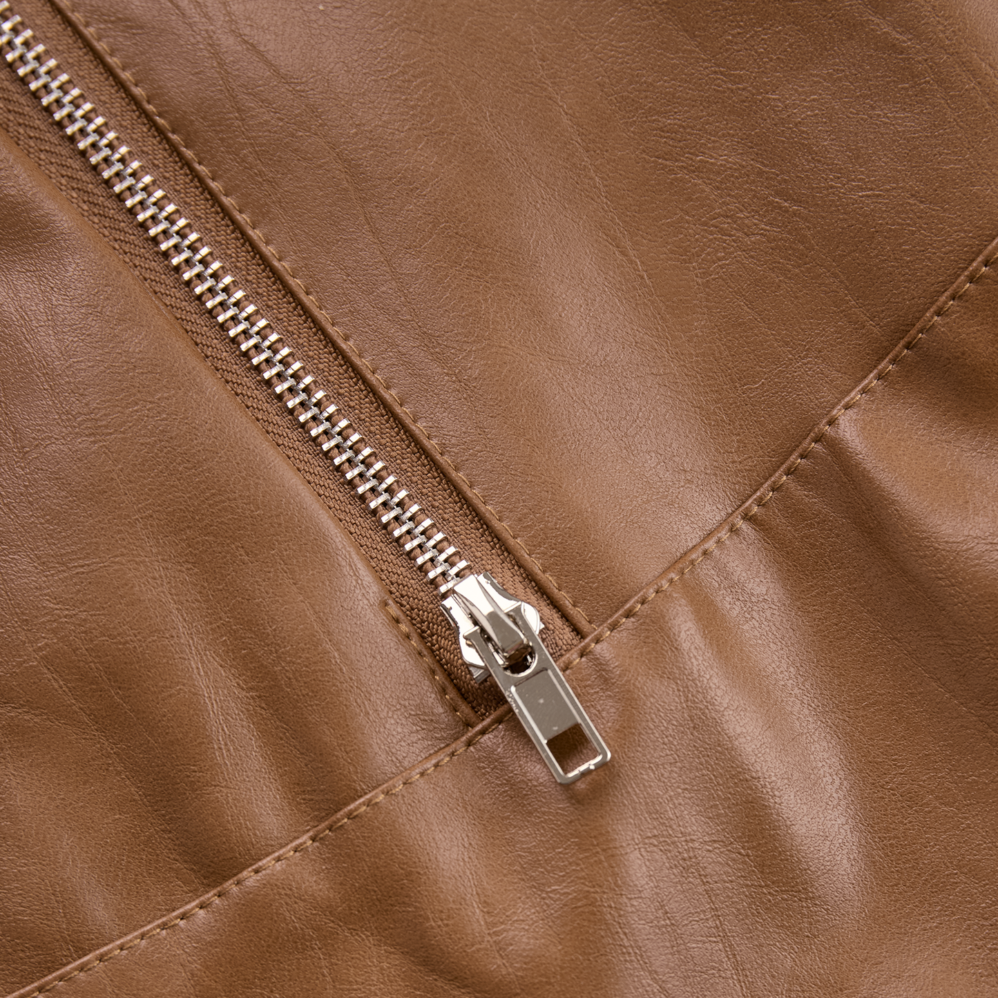 Damska Skórzana Kurtka Elegancka Lekka