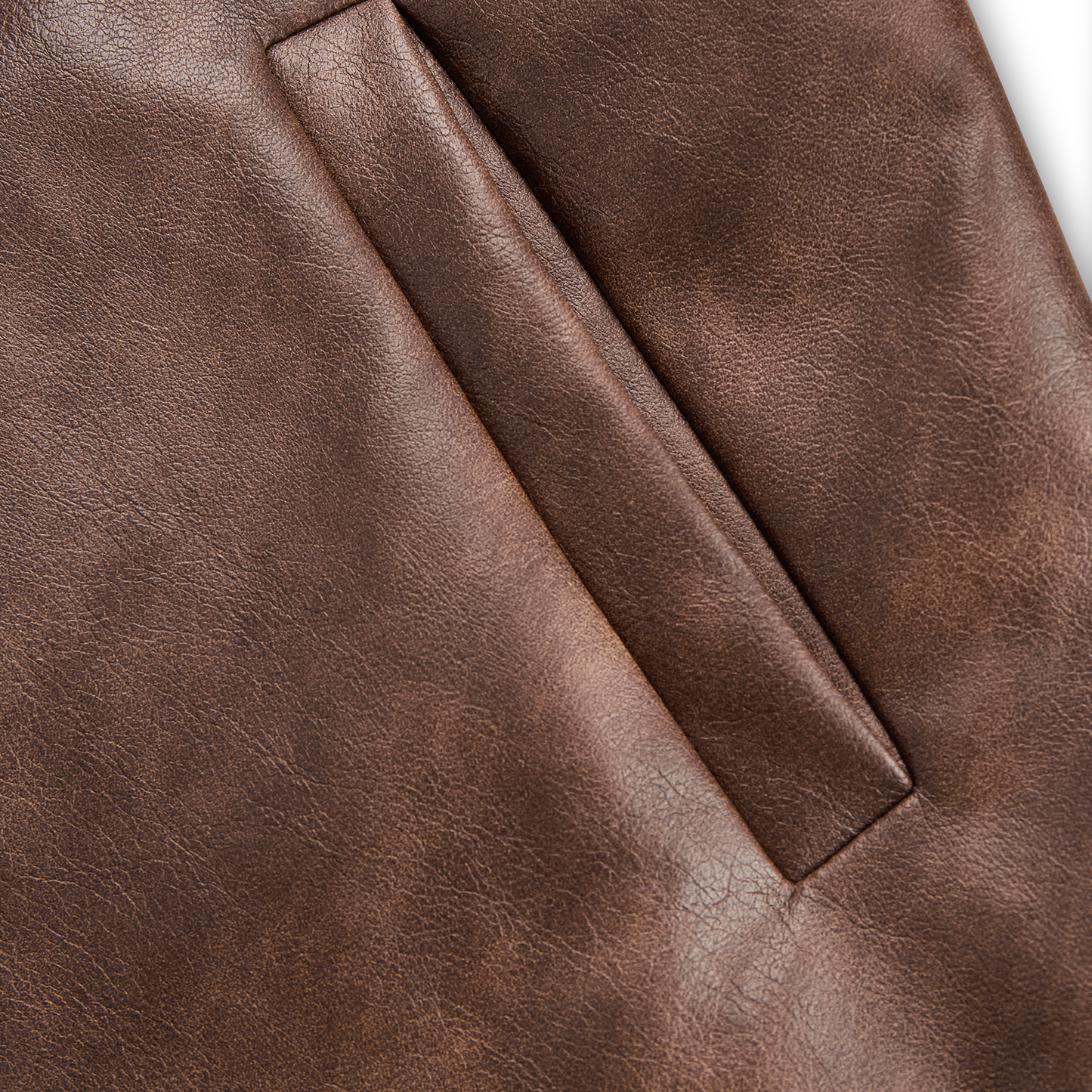 Damska Skórzana Kurtka Krótka Lekka