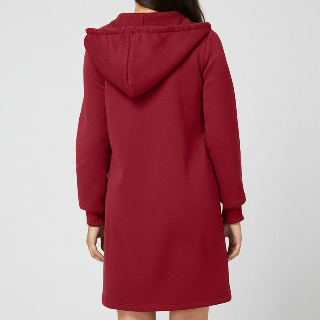 Damska Dluga Lekka Jacket Wygodna Oversize