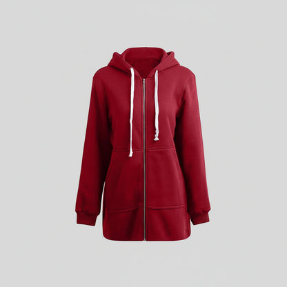 Damska Dluga Lekka Jacket Wygodna Oversize