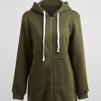 Damska Dluga Lekka Jacket Wygodna Oversize