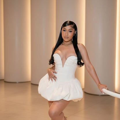 Suknia Ślubna Elegancka Koktajlowa Sukienka Wieczorowa Mini