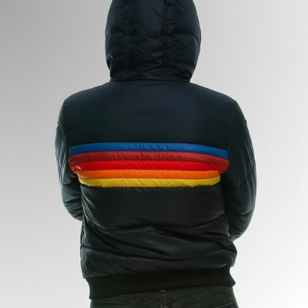 Damska Puchowa Bomber Jacket Lekka Puffer