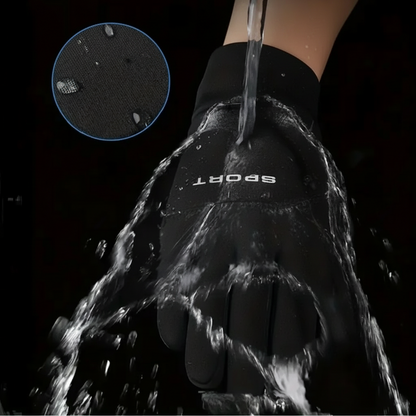 Zimowe Wodoodporne Rękawice Ciepłe Antypoślizgowe Rękawice