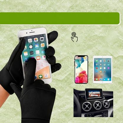 Zimowe Wodoodporne Rękawice Ciepłe Antypoślizgowe Rękawice