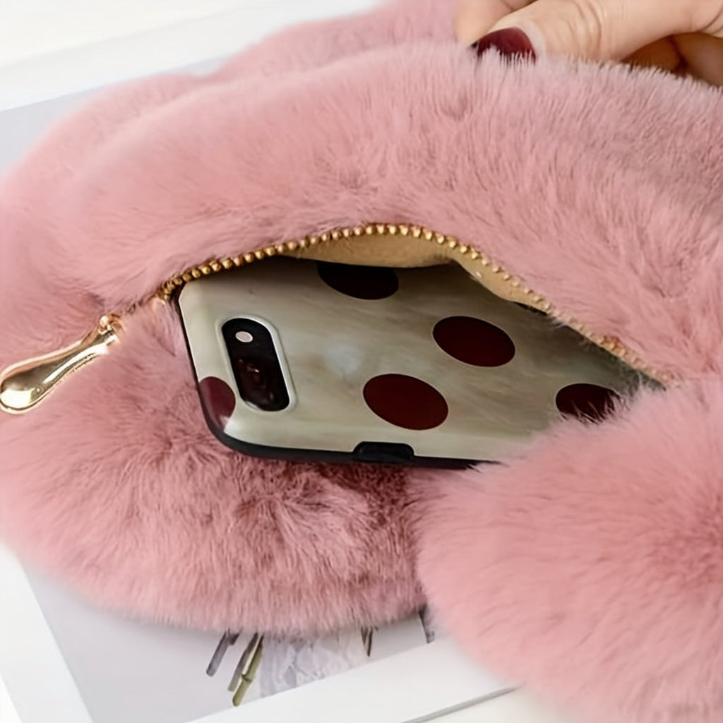 Torebka Damska Ramię Serce Suwakiem Codzienna