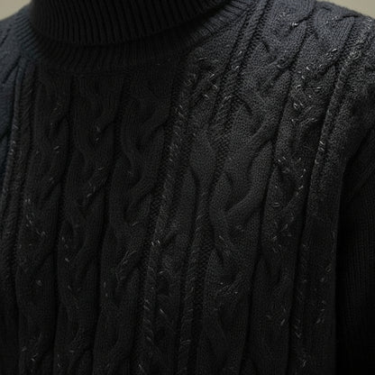 Damski Dzianinowy Sweter Długi Oversize