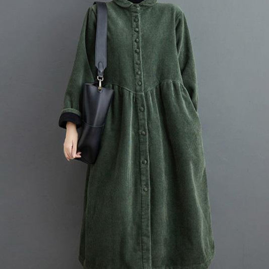 Płaszcz Damski Długi Overcoat Oversize Lekki Stylowy