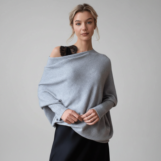 Sweter Damski Elegancki Luźny Zimowy Codzienny Styl