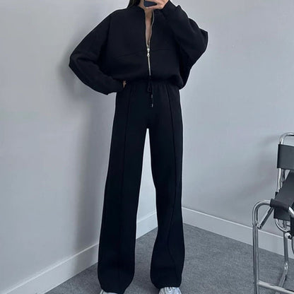 Damski Dwuczesciowy Zestaw Domowy Spodnie Top