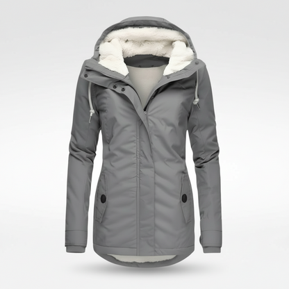 Damska Lekka Pikowana Kurtka Krótka Ocieplana Kurtka