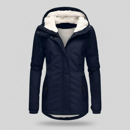 Damska Lekka Pikowana Kurtka Krótka Ocieplana Kurtka