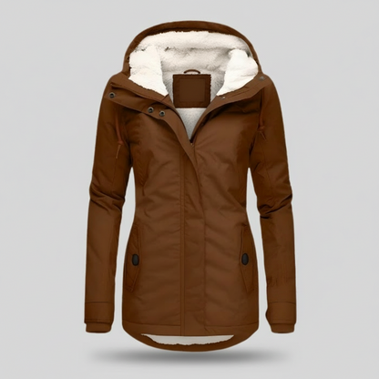 Damska Lekka Pikowana Kurtka Krótka Ocieplana Kurtka