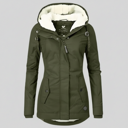 Damska Lekka Pikowana Kurtka Krótka Ocieplana Kurtka