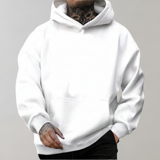 Bluza Męska Oversize Kapturem Casual Co Dzień
