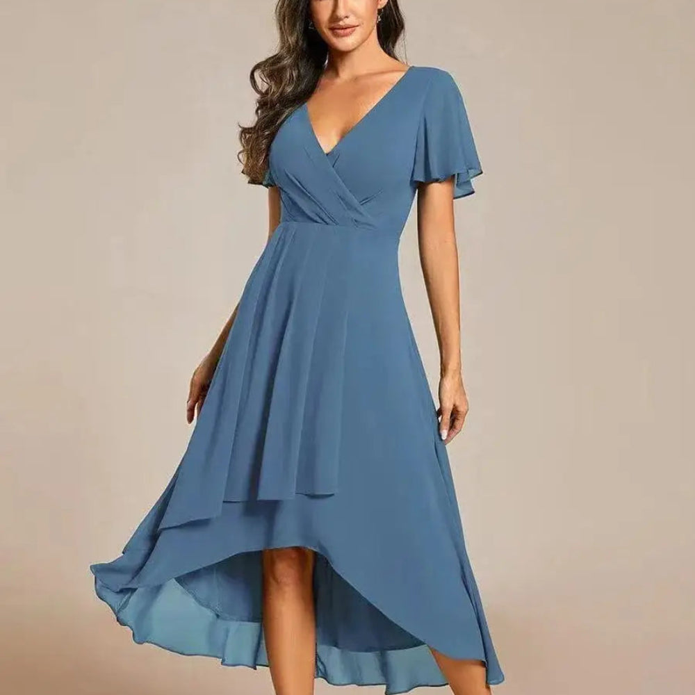 Damska Letnia Sukienka Koktajlowa Suknie Ślubne Midi