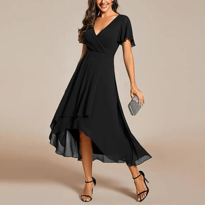 Damska Letnia Sukienka Koktajlowa Suknie Ślubne Midi