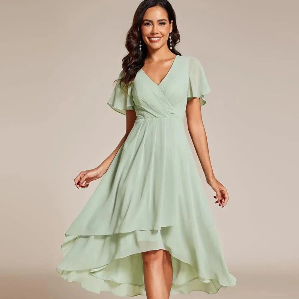 Damska Letnia Sukienka Koktajlowa Suknie Ślubne Midi