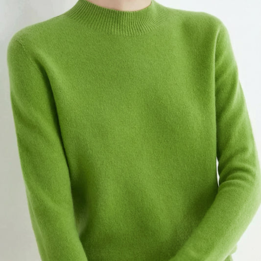 Damski Miękki Sweter Kaszmirowy Knit Klasyczny