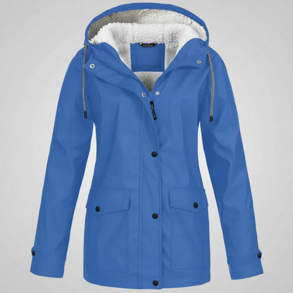 Damska Lekka Kurtka Parka Długa Ciepła Kurtka