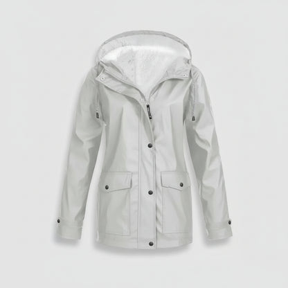 Damska Lekka Kurtka Parka Długa Ciepła Kurtka