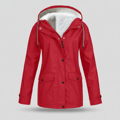 Damska Lekka Kurtka Parka Długa Ciepła Kurtka