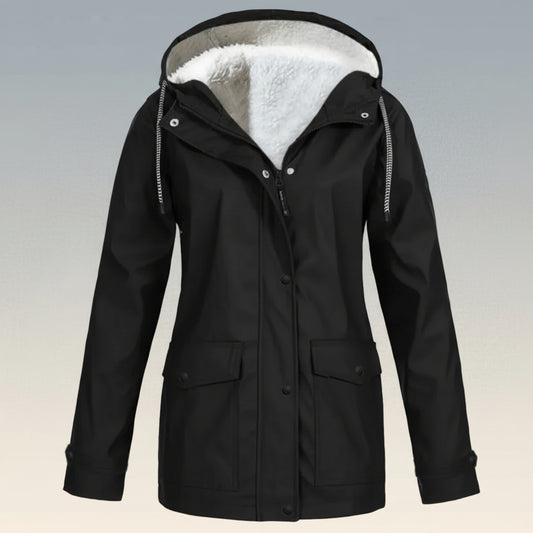 Damska Lekka Kurtka Parka Długa Ciepła Kurtka