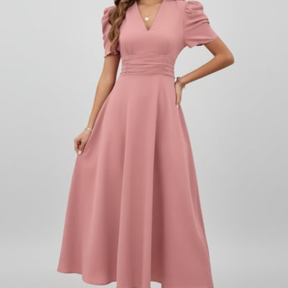 Damska Świąteczna Sukienka  Wesele Midi