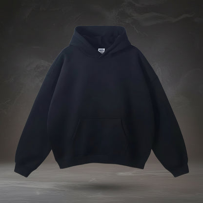 Damska Dzianinowa Bluza Kapturem Długa Oversize