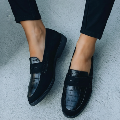 Buty Ślubne Eleganckie Loafers Damskie Wygodne Mokasyny