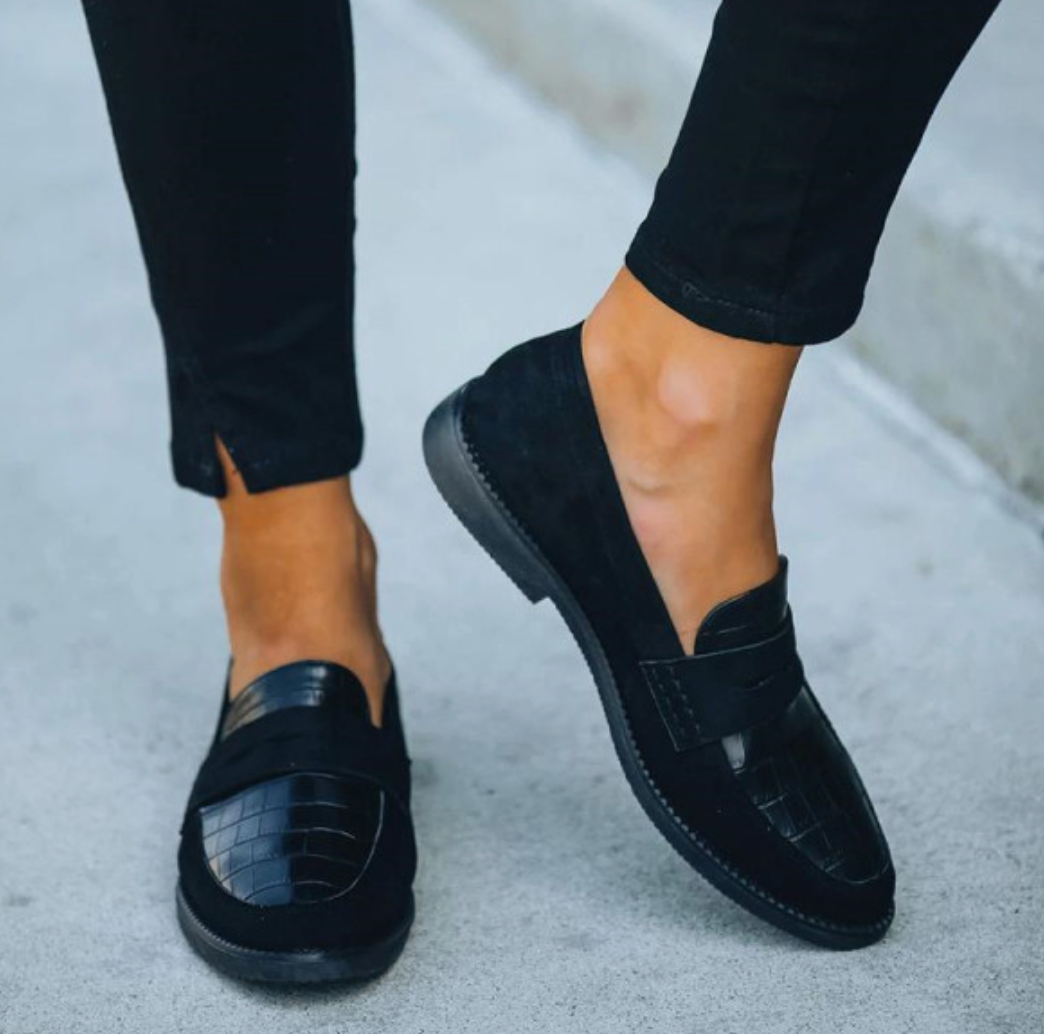 Buty Ślubne Eleganckie Loafers Damskie Wygodne Mokasyny