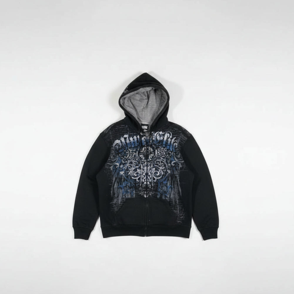 Damska Oversizowa Bluza Swetrowa Kapturem Długi Sweter