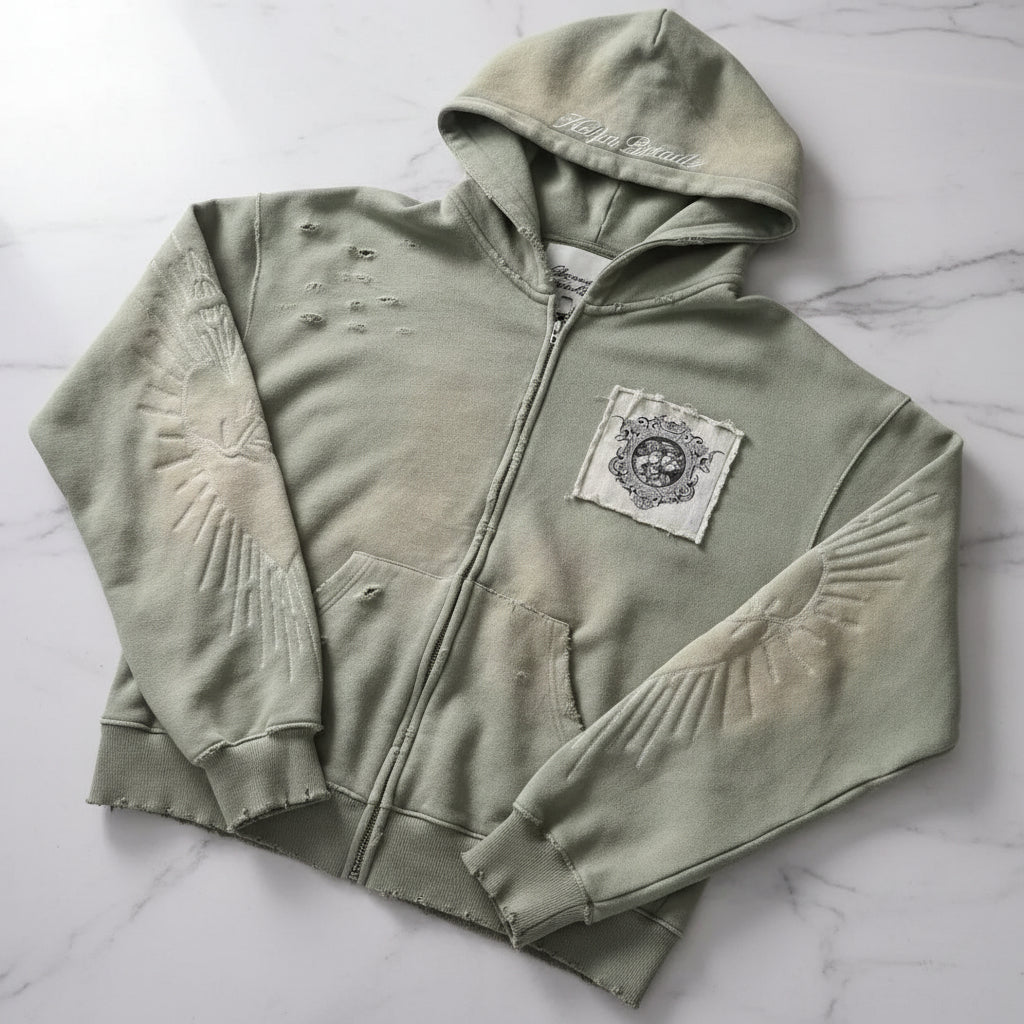 Damska Oversizowa Bluza Swetrowa Kapturem Długi Sweter