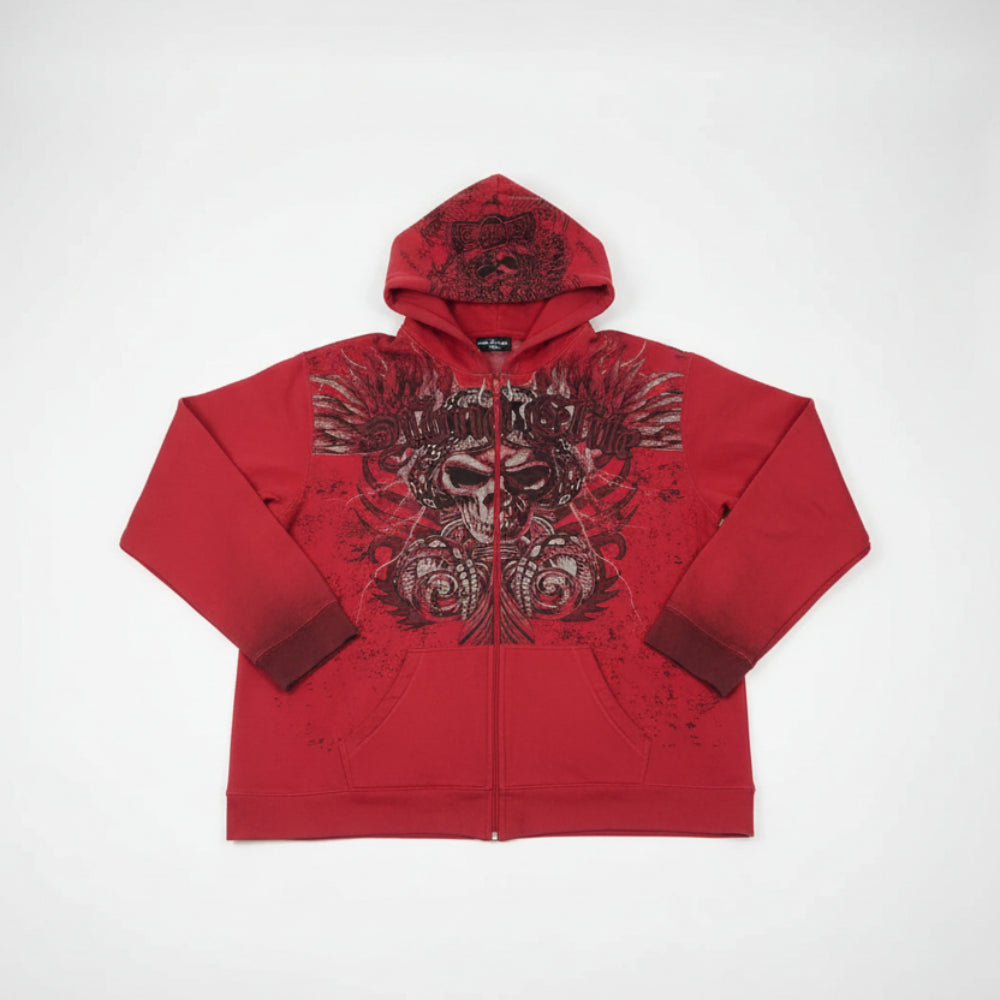 Damska Oversizowa Bluza Swetrowa Kapturem Długi Sweter