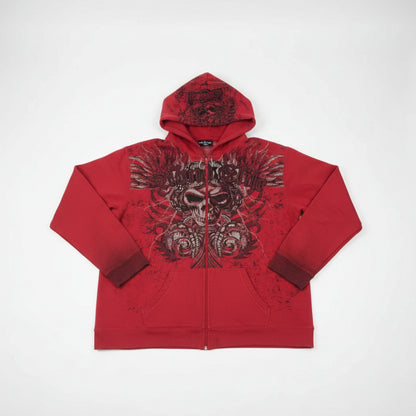 Damska Oversizowa Bluza Swetrowa Kapturem Długi Sweter