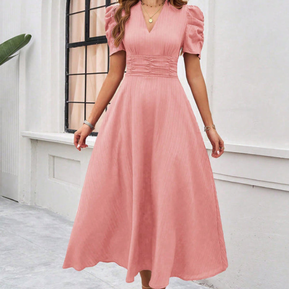 Damska Świąteczna Sukienka  Wesele Midi