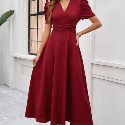 Damska Świąteczna Sukienka  Wesele Midi