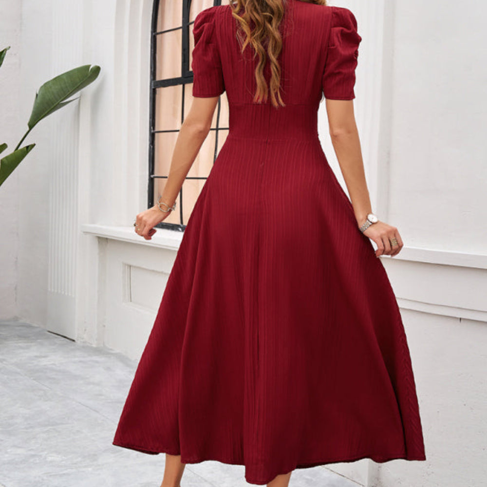 Damska Świąteczna Sukienka  Wesele Midi