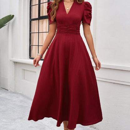 Damska Świąteczna Sukienka  Wesele Midi