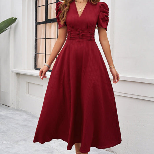 Damska Świąteczna Sukienka  Wesele Midi