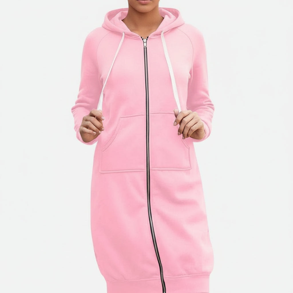 Damska Dluga Lekka Jacket Wygodna Oversize