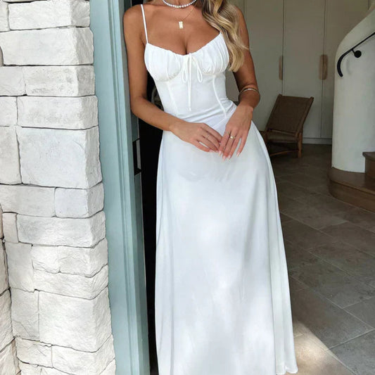 Damska Formalna Suknia Ślubna Koktajlowa Wieczorowa Maxi