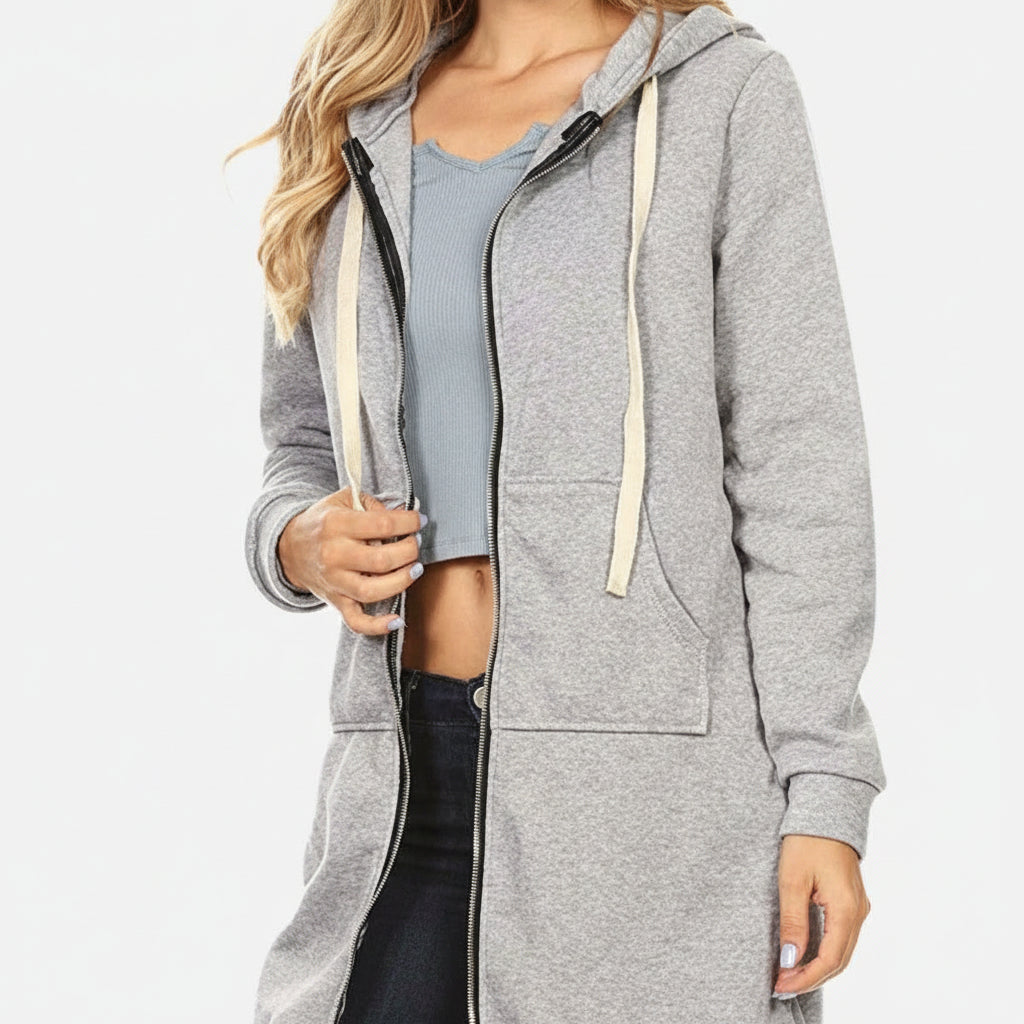 Damska Dluga Lekka Jacket Wygodna Oversize