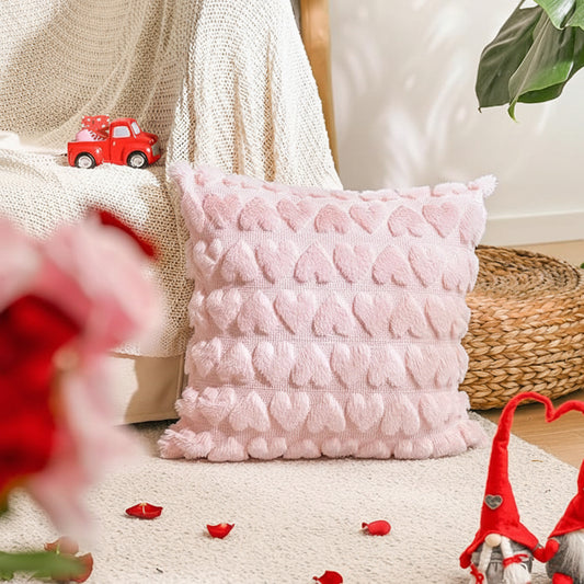 Poszewka Walentynkowa Poduszkę Kształcie Serca