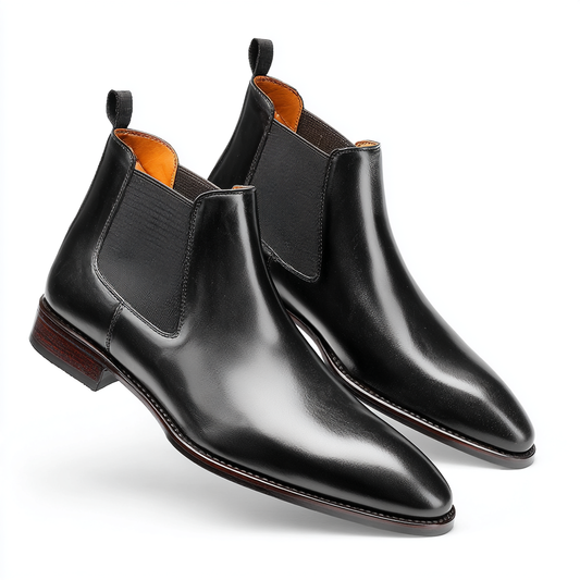 Skórzane botki Chelsea, które nigdy nie wyjdą z mody