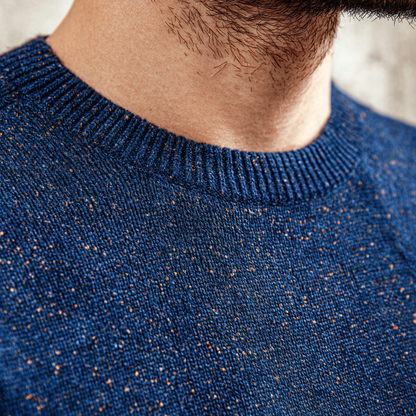 Sweter z długim rękawem dla mężczyzn, dzianina