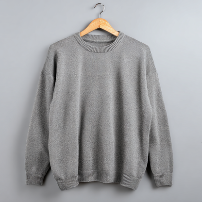 Sweter z długim rękawem dla mężczyzn, dzianina