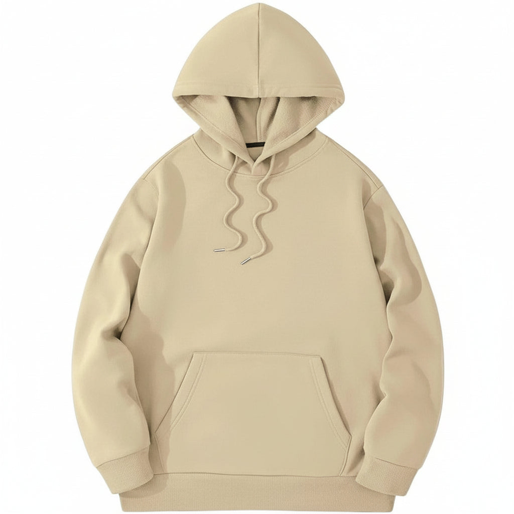 Bluza Męska Oversize Kapturem Casual Co Dzień